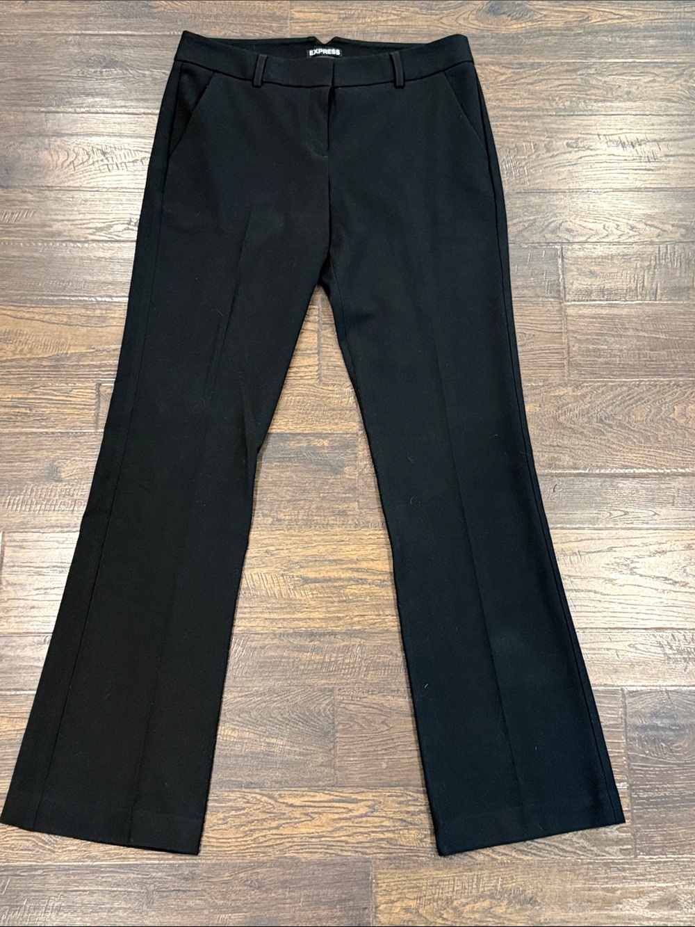 Express Black Boot Cut Dress Pants